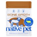 Native Pet Beef Bone Broth Powder Grain-Free Dog Food Topper 19-oz tin