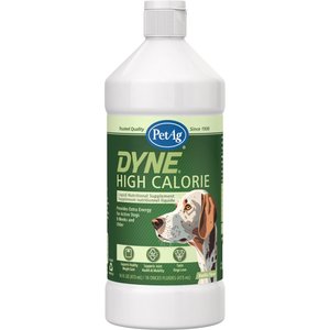 PetAg Dyne High Calorie Liquid Nutritional Supplement for Dogs & Puppies 8 Weeks & Older, 16-fl oz bottle