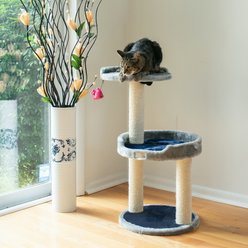 Armarkat 30-in Multi-Leveled Cat Tree, Gray