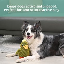 HugSmart Duck Durable Mesh Plush Squeaky Dog Toy, Medium slide 2 of 5