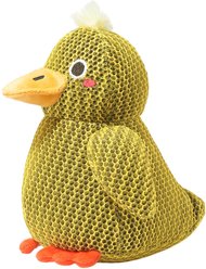 HugSmart Duck Durable Mesh Plush Squeaky Dog Toy, Medium slide 1 of 5