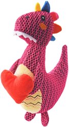 HugSmart Rexy Durable Mesh Plush Squeaky Dog Toy, Medium