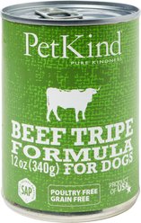 PetKind That's It! Beef Tripe Grain-Free Canned Dog Food, 12.8-oz, case of 12