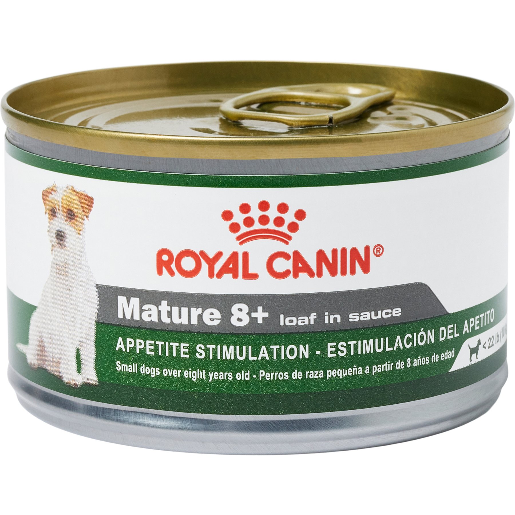 Royal Canin Canine Health Nutrition Mature 8+ Loaf In Sauce Wet Dog Food, 5.2-oz can, case of 24