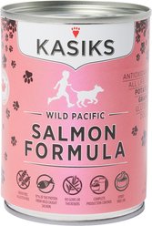 KASIKS Wild Coho Salmon Formula Grain-Free Canned Dog Food, 12.2-oz, case of 12