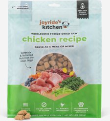 Joyride's Kitchen Wholesome Chicken Freeze-Dried Raw Dog Food, 1.5-lb bag