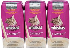 Whiskas Cat Milk Liquid Milk Supplement for Cats, 6.75-fl oz carton, 24-pack bundle