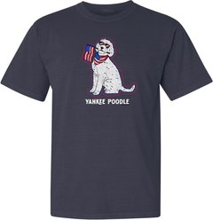 Teddy the Dog Yankee Poodle Classic Tee, Midnight Dream, XXX-Large, T-Shirt