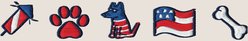 Teddy the Dog American Icons Boat Tote slide 2 of 2