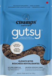 Crumps' Naturals Gutsy Elevate Bites Dog Treats, 6.7-oz bag