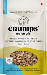 Crumps' Naturals Freeze-Dried Beef Cat Treats, 1.05-oz bag
