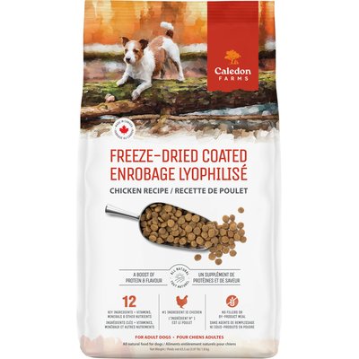 Caledon Farms Caledon Farms Freeze-Dried Coated Chicken Recipe Dry Dog Food, 3.97-lb bag