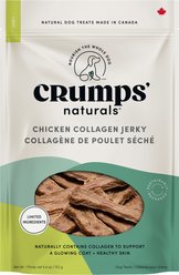 Crumps' Naturals Chicken Collagen Jerky Dog Treats, 5.4-oz bag