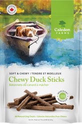Caledon Farms Chewy Duck Stick Dog Treats, 7.8-oz bag