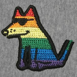 Teddy the Dog Choose Love Baseball Cap slide 2 of 3