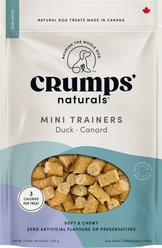 Crumps' Naturals Mini Trainers Duck Dog Treats, 10.6-oz bag