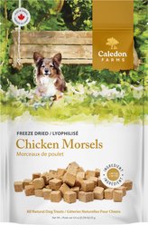 Caledon Farms Chicken Morsels Freeze-Dried Dog Treats, 4.4-oz bag