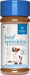 Caledon Farms Natural Beef Sprinkles Dog Food Topper, 4.2-oz jar
