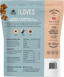 Farmland Traditions Tiny Loves Turkey & Pumpkin with Bone Broth Flavored Jerky Dog Trainer Treats, 2-lb bag slide 2 of 3