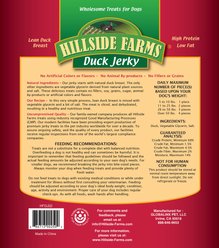 Hillside Farms Duck Jerky Dog Treats, 32-oz bag slide 2 of 3
