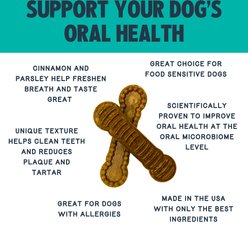 Jiminy's Dog Dental Chew Treat, Medium, 12 count slide 2 of 5