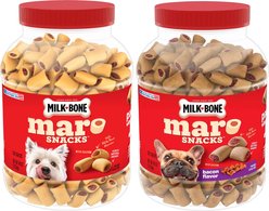 Milk-Bone MaroSnacks Real Bone Marrow + Bacon Flavor Dog Treats
