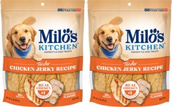 Milo's Kitchen Chicken Jerky Recipe Dog Treats, 30-oz bundle