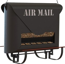 Panacea Modern Farmhouse Absolute Metal Squirrel-Resistant Air Mail Wild Bird Feeder, 5-lb