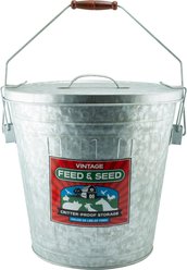 Panacea Rustic Farmhouse Feed & Seed Galvanized Storage Container slide 1 of 2
