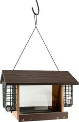 Panacea Going Green Contemporary Deluxe Ranch with Suet Wild Bird Feeder, 3.5-lb