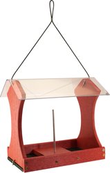 Panacea Going Green Seed Cylinder Wild Bird Feeder, Red