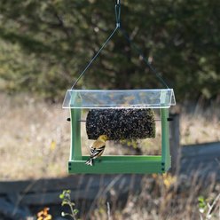Panacea Going Green Horizontal Seed Cylinder Wild Bird Feeder slide 2 of 2