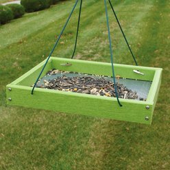 Panacea Going Green Platform Wild Bird Feeder, Green slide 2 of 2