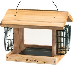 Panacea Premier Wood & Suet Wild Bird Feeder, 5-lb
