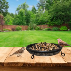 Panacea New Age Hanging & Ground Tubular Mesh Platform Seed & Fruit Wild Bird Feeder slide 2 of 5
