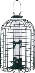 Panacea Squirrel-Resistant Caged Tube Wild Bird Feeder, 1.25-lb