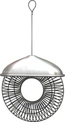 Panacea New Age Whole Peanut & Suet Ball Wreath Wild Bird Feeder with Weather Shield