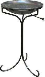 Panacea 20-in Heated Bird Bath with Metal Stand