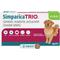 Show in main carousel: Simparica Trio Chewable Tablet for Dogs, 44.1-88 lbs, (Green Box), 3 Chewable Tablets (3-mos. supply) slide 1 of 12