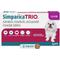 Show in main carousel: Simparica Trio Chewable Tablet for Dogs, 5.6-11.0 lbs, (Purple Box), 3 Chewable Tablets (3-mos. supply) slide 1 of 12