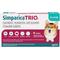 Show in main carousel: Simparica Trio Chewable Tablet for Dogs, 22.1-44.0 lbs, (Teal Box), 6 Chewable Tablets (6-mos. supply) slide 1 of 12
