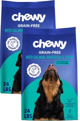 Chewy Made Complete Nutrition High Protein Grain-Free with Salmon, Whitefish & Trout Dry Dog Food (FORMERLY AMERICAN JOURNEY), 48-lb bundle slide 1 of 7