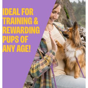 Wellness Soft Puppy Bites Lamb & Salmon Grain-Free Dog Treats, 3-oz pouch