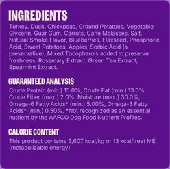 Wellness The Rewarding Life Turkey & Duck Soft & Chewy Dog Treats, 6-oz bag slide 2 of 8
