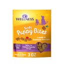 Wellness Soft Puppy Bites Lamb & Salmon Grain-Free Dog Treats, 3-oz pouch