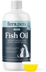 Fera Pets Fish Oil + Vitamin E Supplement for Dog & Cat, 8-fl oz bottle