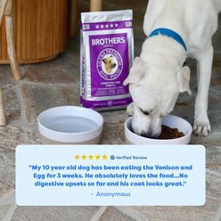 Brothers Dog Food Venison Meal & Egg Formula Advanced Allergy Care Grain-Free Dry Dog Food, 5-lb bag slide 2 of 7