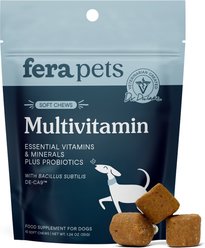 Fera Pets Multivitamin Soft Chews Supplement for Dogs, 10 count