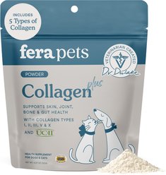 Fera Pets Collagen Plus Powder Joint Supplement for Dogs & Cats, 4.23-oz pouch