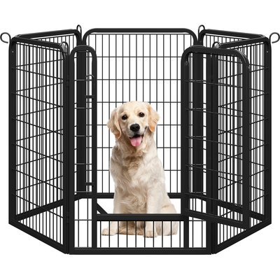 Yaheetech Yaheetech Metal Dog Playpen, 6-Panel, 40-in